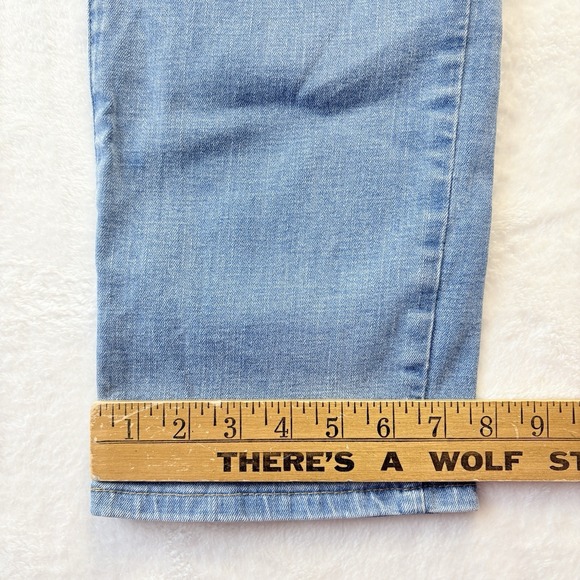 Talbots Jeans Women Sz 14 Petite Medium Wash High Waist Curvy Straight Leg - Picture 7 of 12